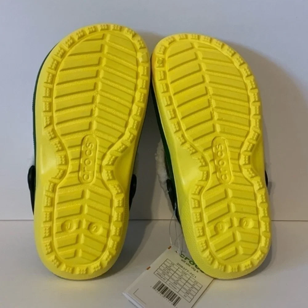 NWT. CROCS X ELF Classic Lined Clog Shoes